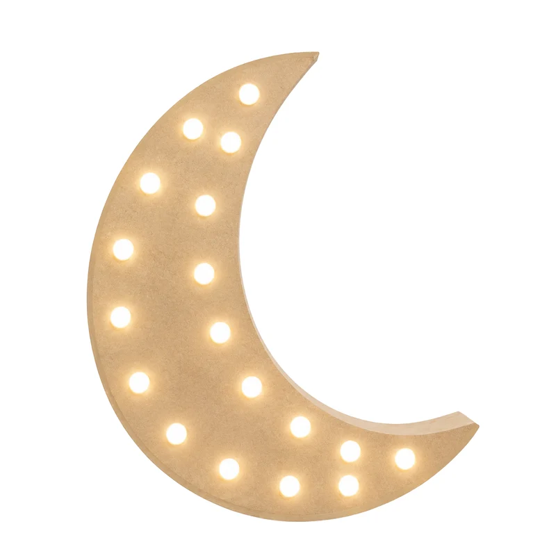 Beleuchteter LED-Mond