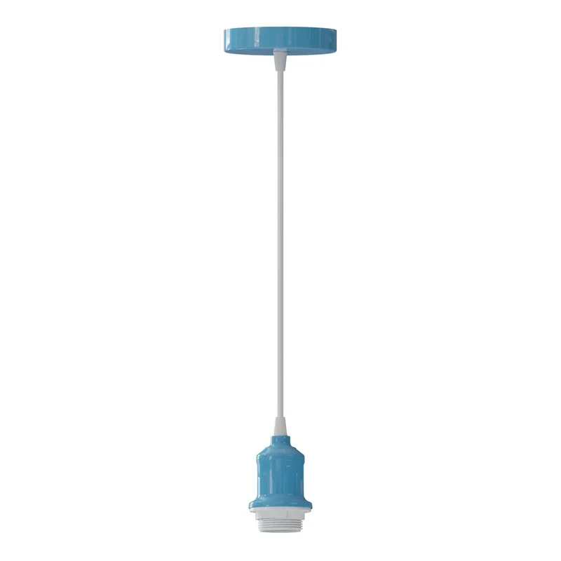 Höhenverstellbare E27 Pendelleuchte | Geborgenheit Retro Kabelpendel - 95cm ~4114