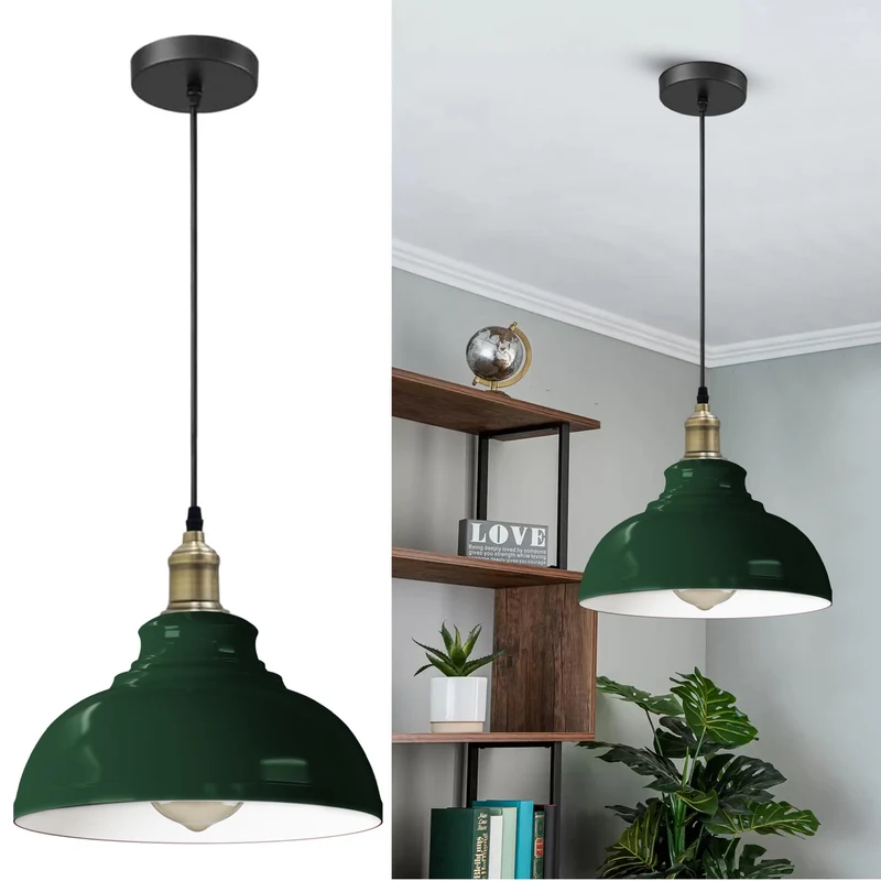 All Seasons Life Vintage Pendelleuchte Ø 29cm | Industrielle Hängelampe Küche E27~4130