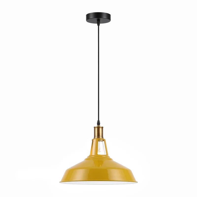Vintage Werkstattpendel – Industrie De Deckenlampe Esstisch | Ø 30cm | E27~1681