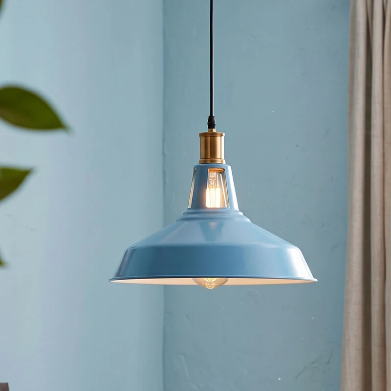 Vintage Werkstattpendel – Industrie De Deckenlampe Esstisch | Ø 30cm | E27~1681