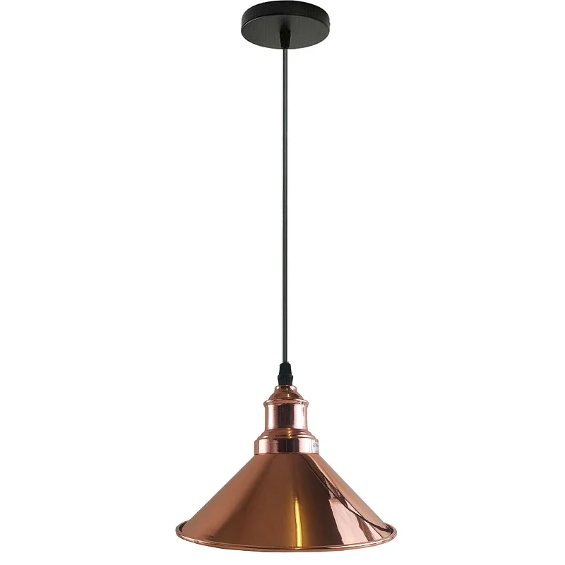 Vintage Pendelleuchte Industrie Metall Hängeleuchte ~4041