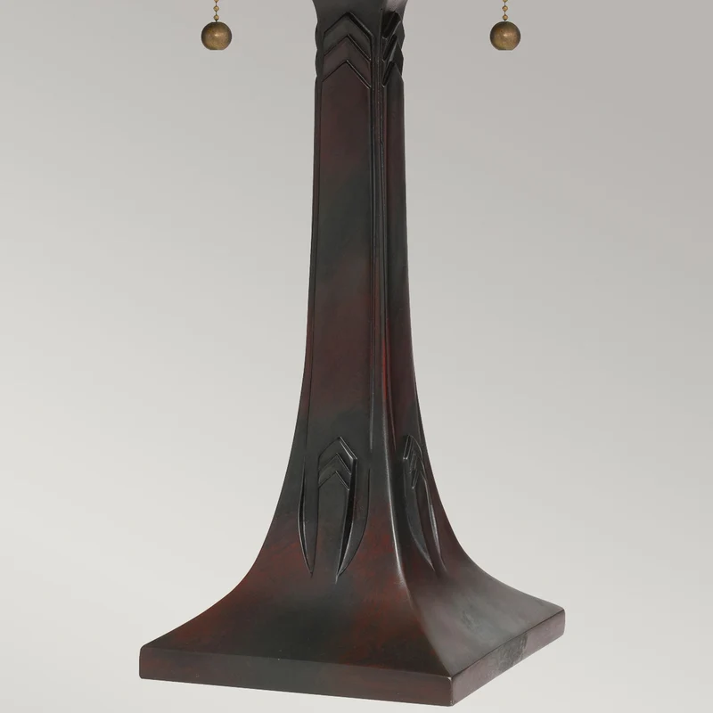 Tischleuchte Maybeck 2-flammig Bronze