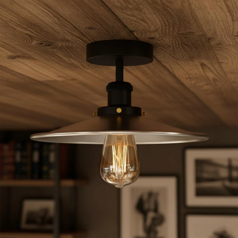 All Seasons Life Vintage Deckenleuchte im Industrial-Design E27 ~3775