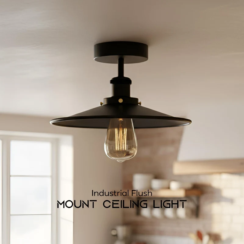 All Seasons Life Vintage Deckenleuchte im Industrial-Design E27 ~3775
