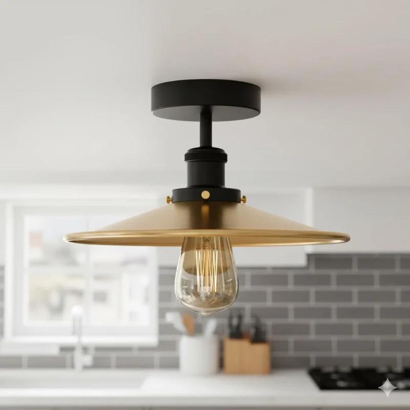 All Seasons Life Vintage Deckenleuchte im Industrial-Design E27 ~3775