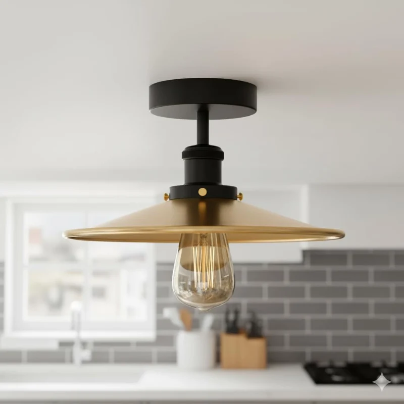 All Seasons Life Vintage Deckenleuchte im Industrial-Design E27 ~3775