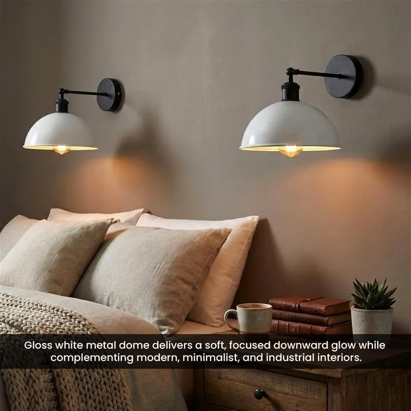 Wandlampe Vintage 180° verstellbar | E27 Wandleuchte ~4020