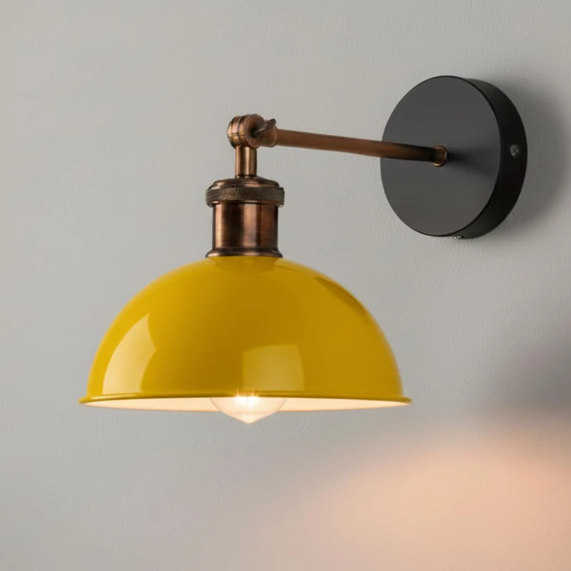 Wandlampe Vintage 180° verstellbar | E27 Wandleuchte ~4020