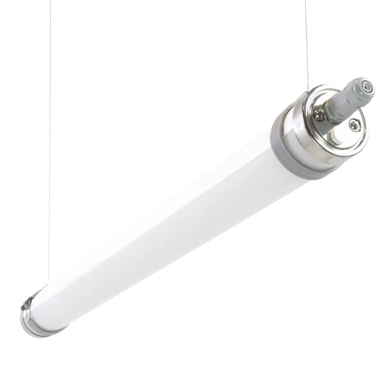 LED-Feuchtraumleuchte, 120 cm, 34 W, 5100 lm, 4000 K, IP69K, ammoniakbeständig, Brandschutz, durchschleifbar, Rohrleuchte