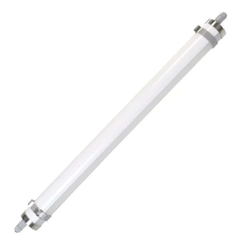 LED-Feuchtraumleuchte, 120 cm, 34 W, 5100 lm, 4000 K, IP69K, ammoniakbeständig, Brandschutz, durchschleifbar, Rohrleuchte