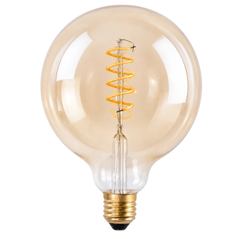 LED Filament Leuchtmittel, BULB, G125, E27, 4 W, 265 lm, 2200K, dimmbar