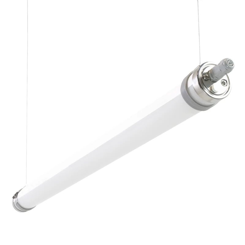 LED-Feuchtraumleuchte, 150 cm, 50 W, 7500 lm, 5700 K, IP69K, ammoniakbeständig, Brandschutz, durchschleifbar, Rohrleuchte