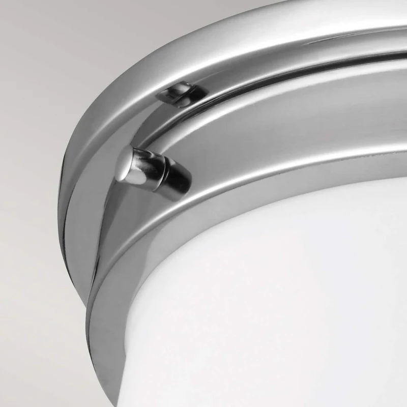 Deckenleuchte Payne 2-flammig IP44 Chrom 32cm