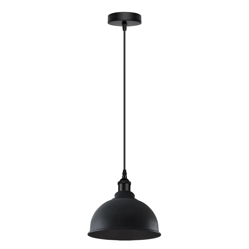 Industrial Pendelleuchte Schwarz Retro Esstisch Deckenlampe Metall~4075