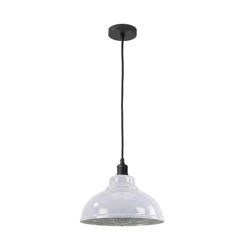 Industrie Fabrikpendelleuchte Ø 29cm Retro Hängeleuchte ~3427