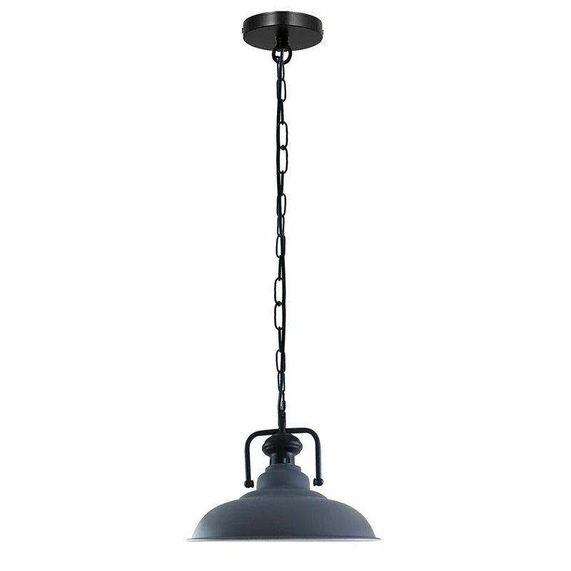 Industrie Pendelleuchte Gastro Küche Hängelampe mit Kette E27 | Ø32cm ~3875