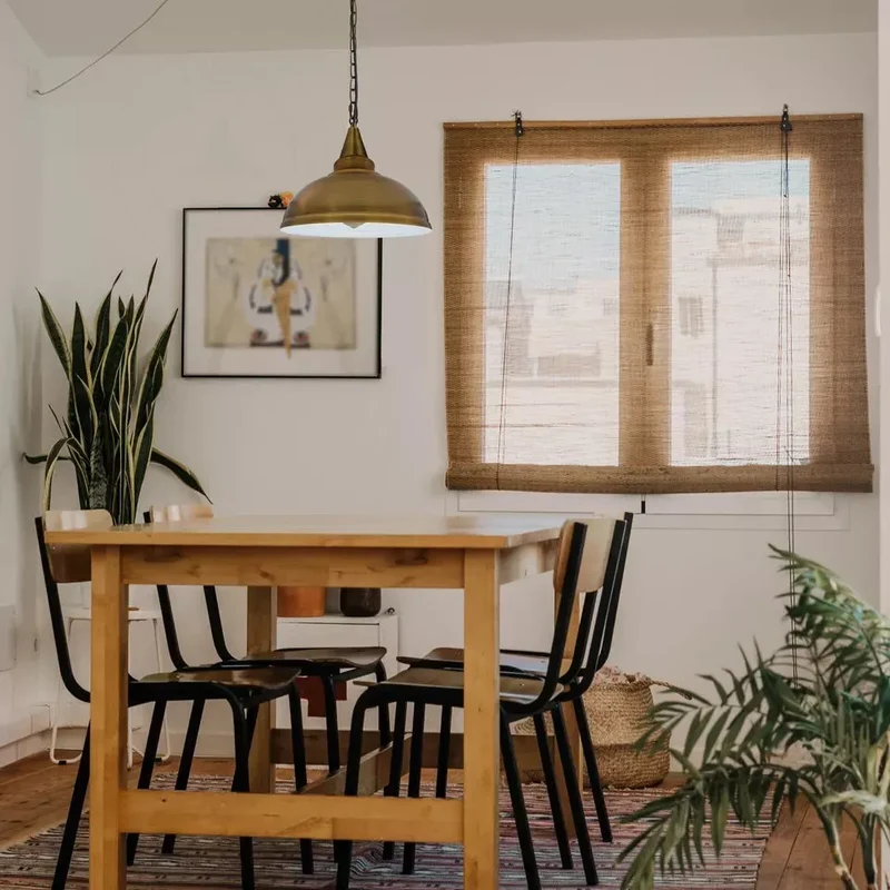 Landhausstil Ketten-Pendelleuchte Rustikal Esstisch E27 ~3882