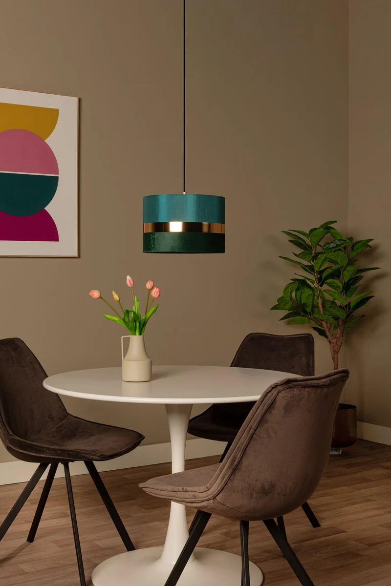 Pendelleuchte Extravaganza Tusse Leinen Ø 30cm höhenverstellbar