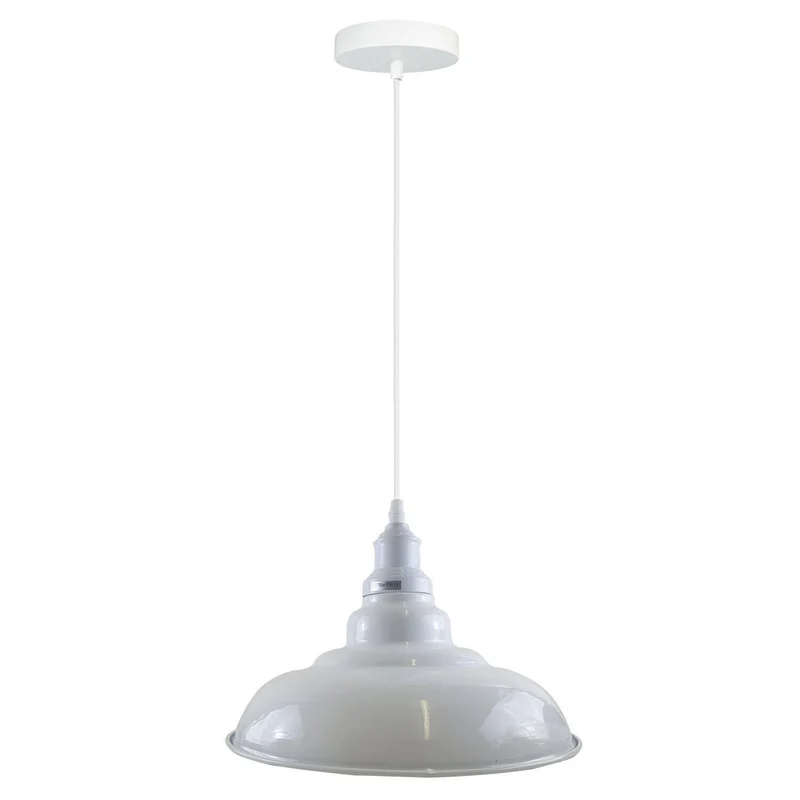 Vintage Fabriklampe – Industrie Pendelleuchte Esstisch Retro | Ø32cm | E27 ~3948