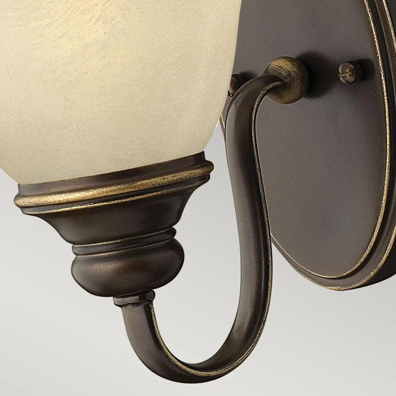 Wandleuchte Cello 1-flammig Bronze Ø 22cm