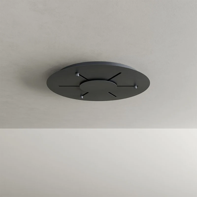 s.luce Velo Galerieleuchte 5-flammig Ø 60cm Baldachin Ø 18cm
