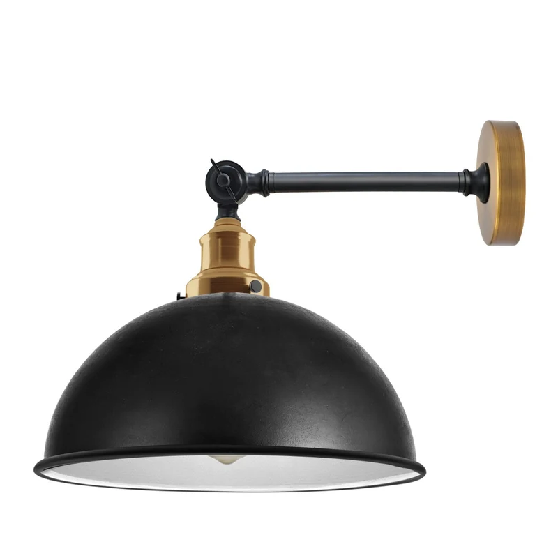 Industrie Vintage Nachttischleuchte – Industrie Wandleuchte Loft | Ø 30cm | E27 ~4070