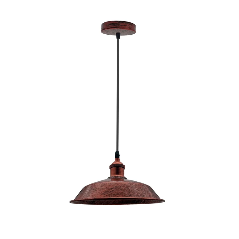 Retro Industrial Pendelleuchte E27 Metall Hängelampe für Kücheninsel ~3859