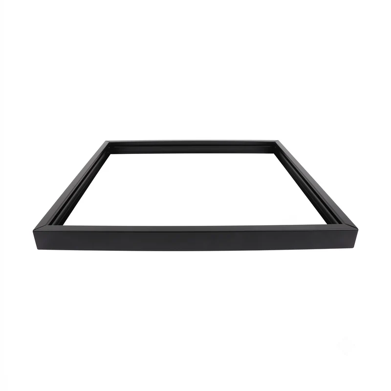 Aufbaurahmen für Backlit LED-Panel 62x62 cm, steckbar, schwarz