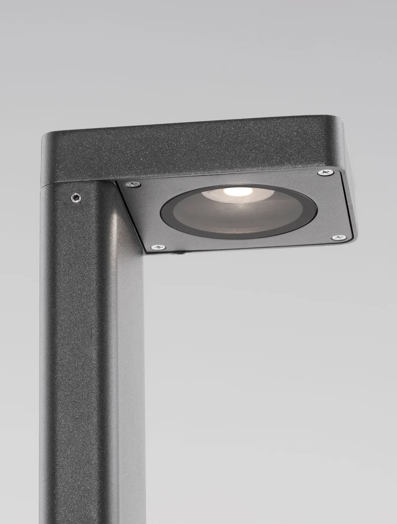Poet LED Außenwegeleuchte L-Form 3000K Anthrazit IP65