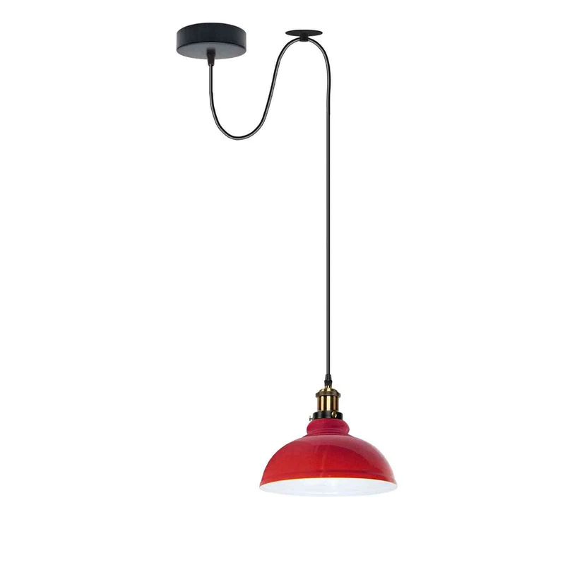 Affenschaukel Pendelleuchte – Dezentrale Hängelampe Loft | Ø 29cm | E27 ~3864