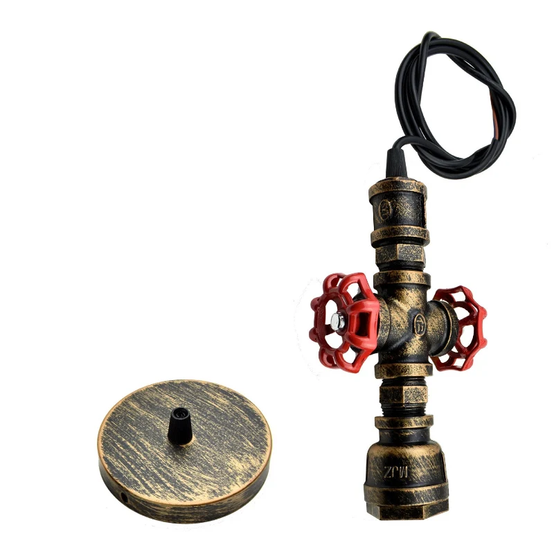Steampunk Pendelleuchte Kupfer Industrial | LEDSONE ~3839