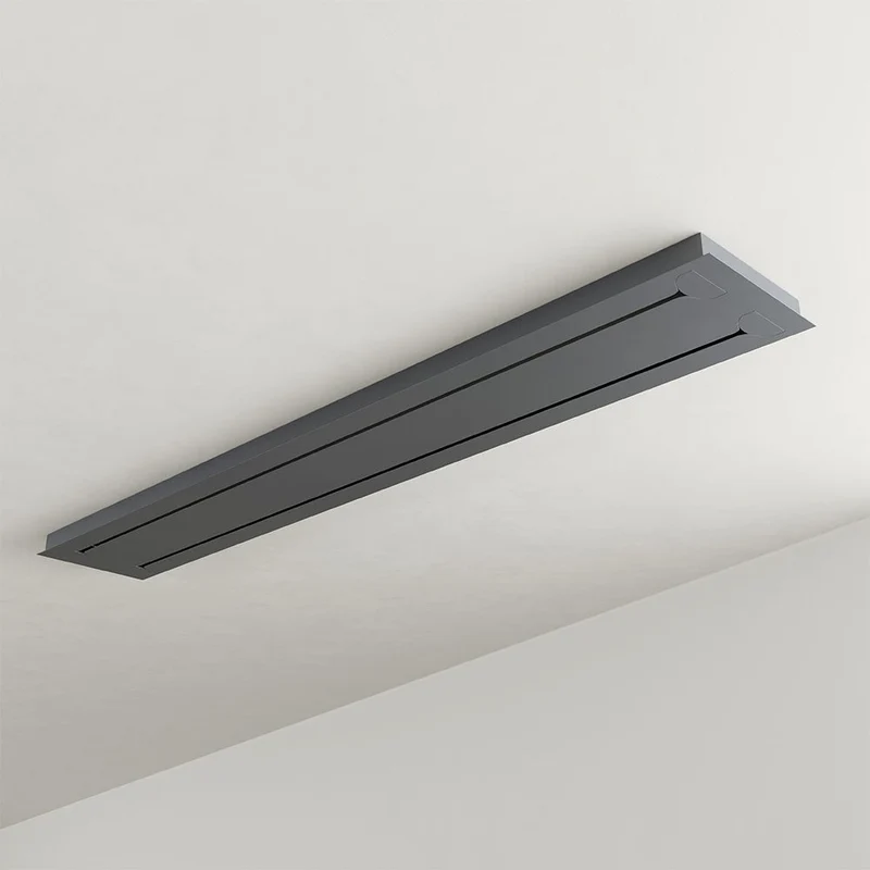 s.luce Velo Esszimmerlampe 5-flammig 2-reihig 160cm Ø 18/20/25cm