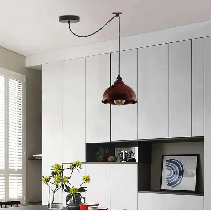 Ledsone Hängelampe mit langem kabel 2m ~3578