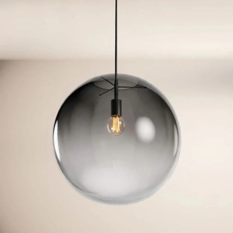 s.luce Orb Cluster Glas-Hängelampe 7-flammig 7x50cm