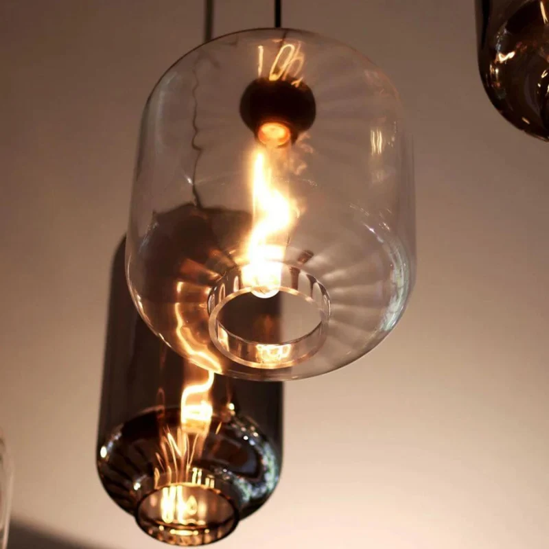 s.luce Velo Cluster Glas-Pendelleuchte 3-flammig 3x25cm