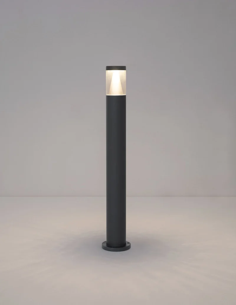 Rock LED Außenwegeleuchte 3000K Schwarz IP65