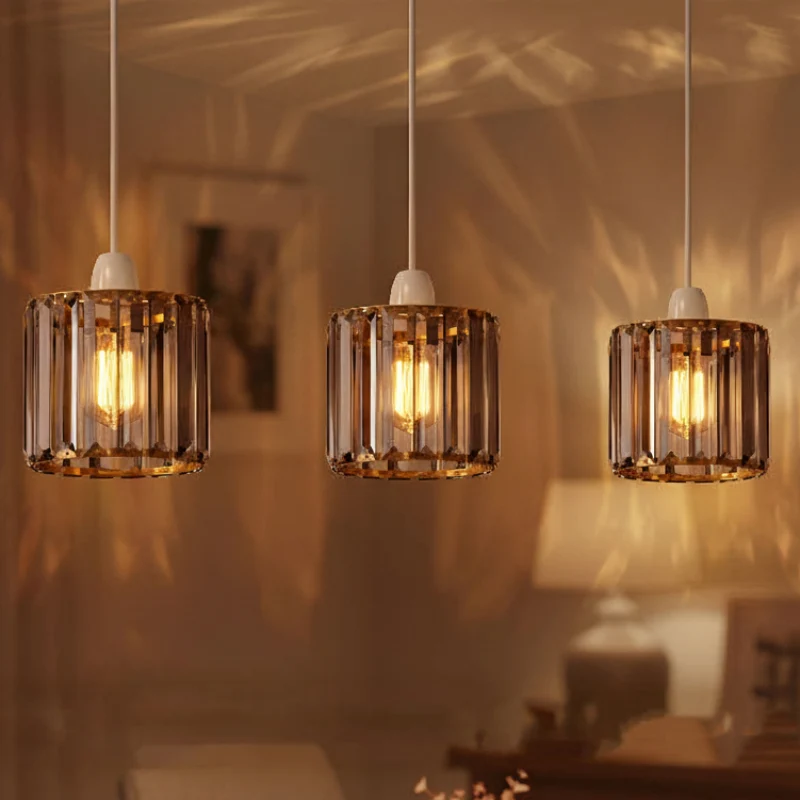 Kristallglas Lampenschirm Easyfit Kronleuchter LEDSONE ~3881