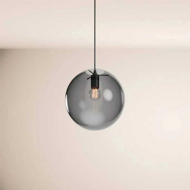 s.luce Orb Cluster Glas-Pendelleuchte 3-flammig 3x30cm
