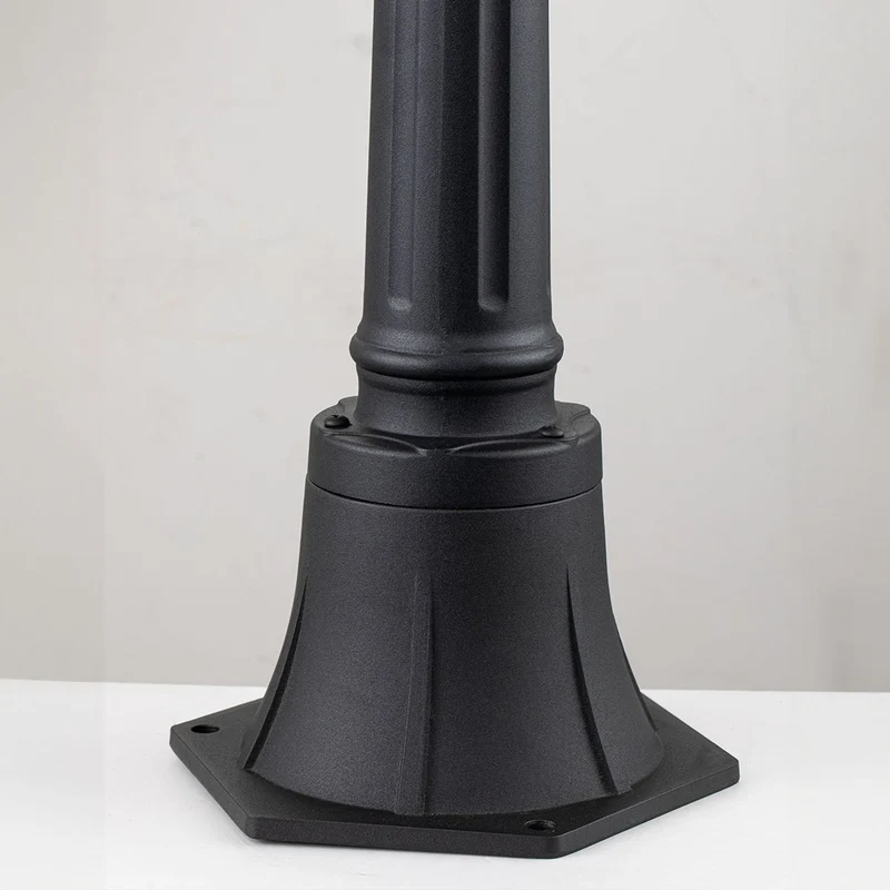 Sockelleuchte Bayview 1-flammig IP44 Schwarz 104cm