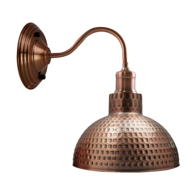 Retro Wandleuchte Schwanenhals Vintage Industrie E27 ~3900