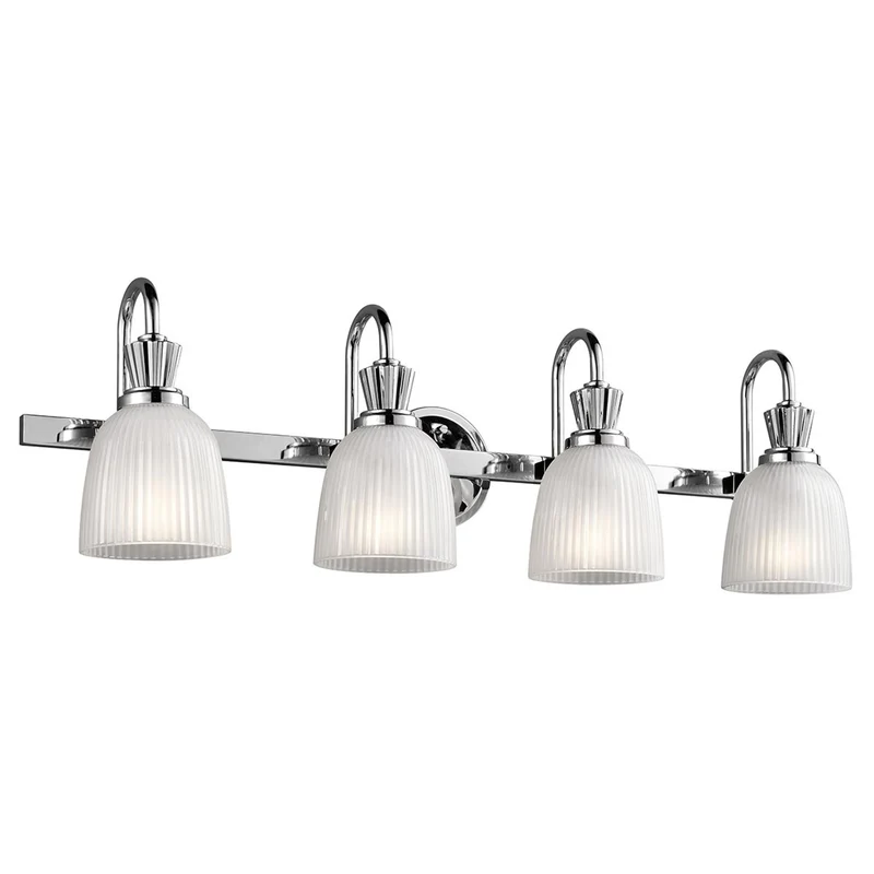 Wandleuchte Cora 4-flammig Chrom