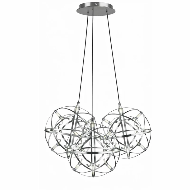 s.luce Atom Cluster LED Mehrfach-Pendelleuchte 3-flammig