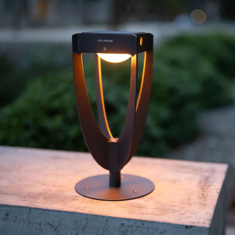 Les Jardins Solar-Wegeleuchte Tulip höhenverstellbar 47cm