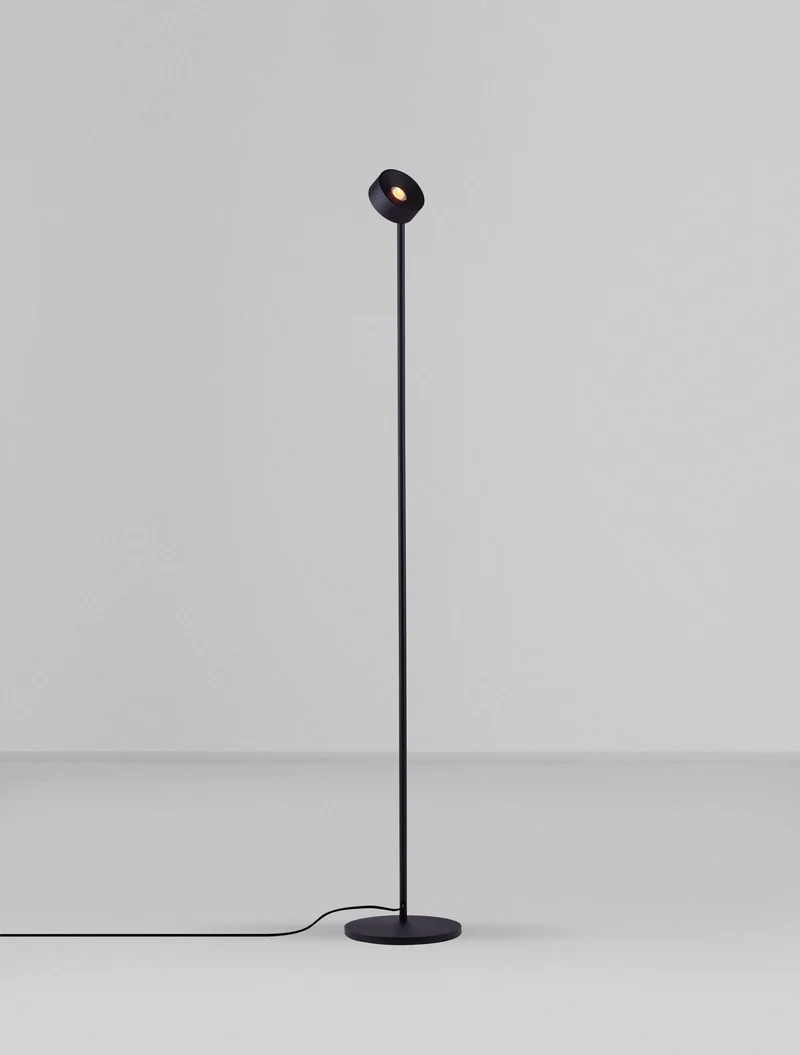 Irida Stehlampe 3000K Schwarz