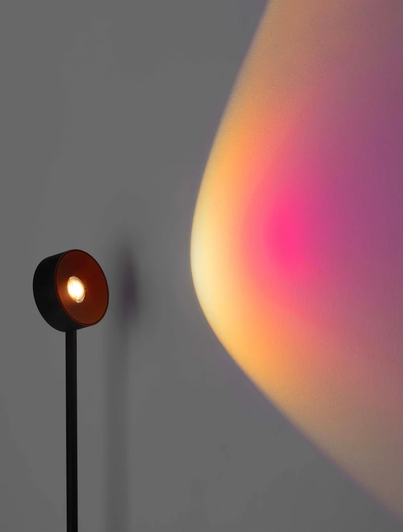 Irida Stehlampe 3000K Schwarz