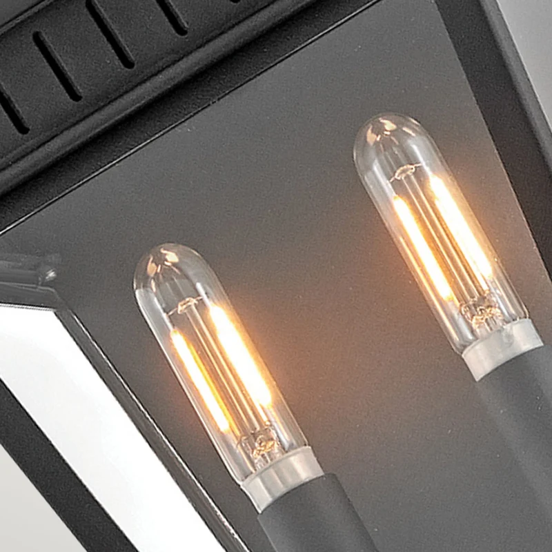 Außen-Wandlaterne Chapel Hill 2-flammig IP44 Schwarz