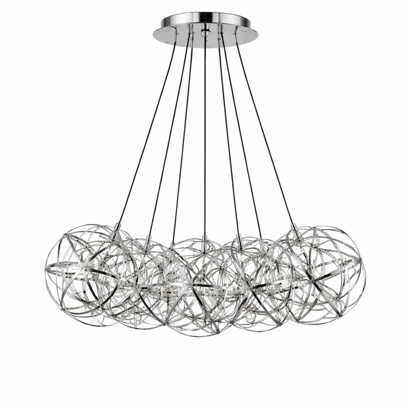 s.luce Atom Cluster LED Mehrfach-Pendellampe 7-flammig