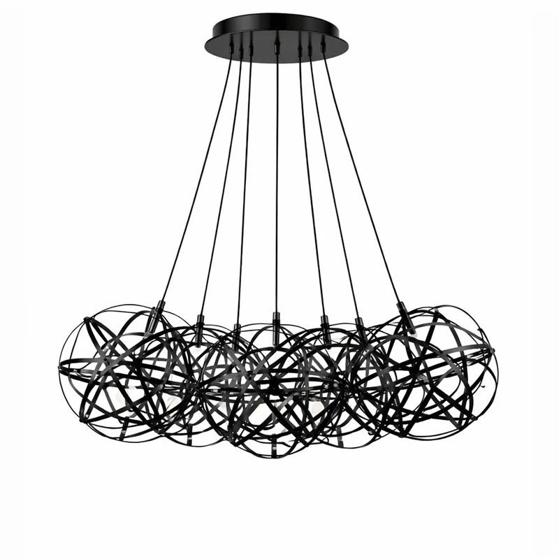 s.luce Atom Cluster LED Mehrfach-Pendellampe 7-flammig