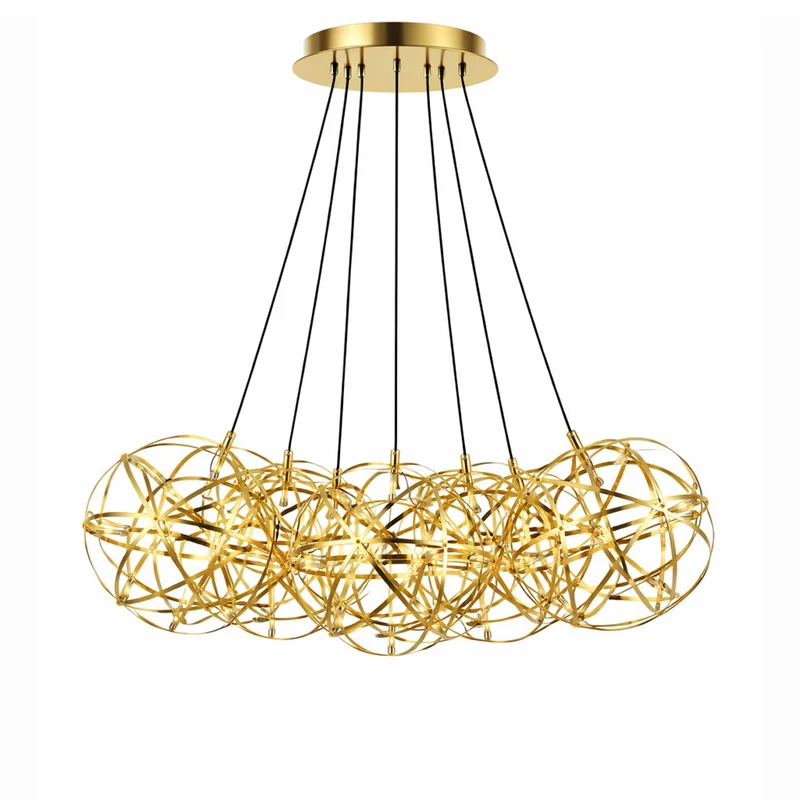 s.luce Atom Cluster LED Mehrfach-Pendellampe 7-flammig